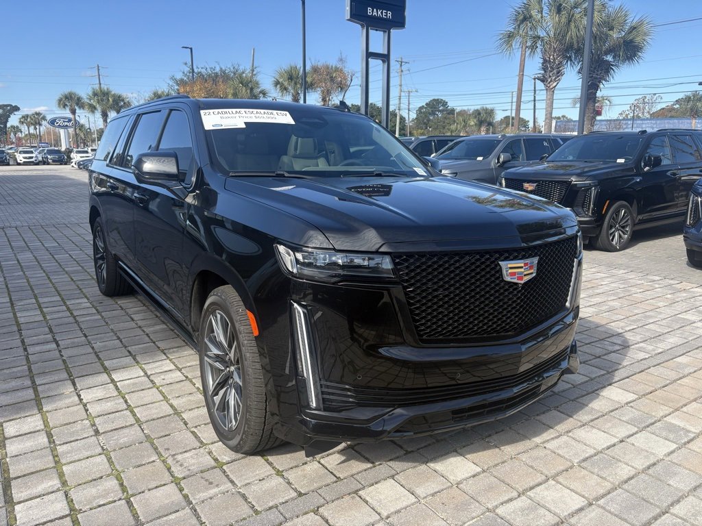 Used 2022 Cadillac Escalade ESV Sport Platinum image 4