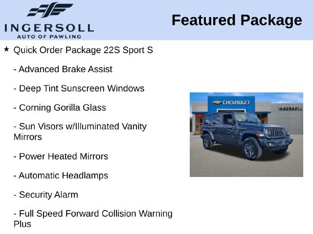 Used 2025 Jeep Wrangler Unlimited Sport AWD/4WD image 15