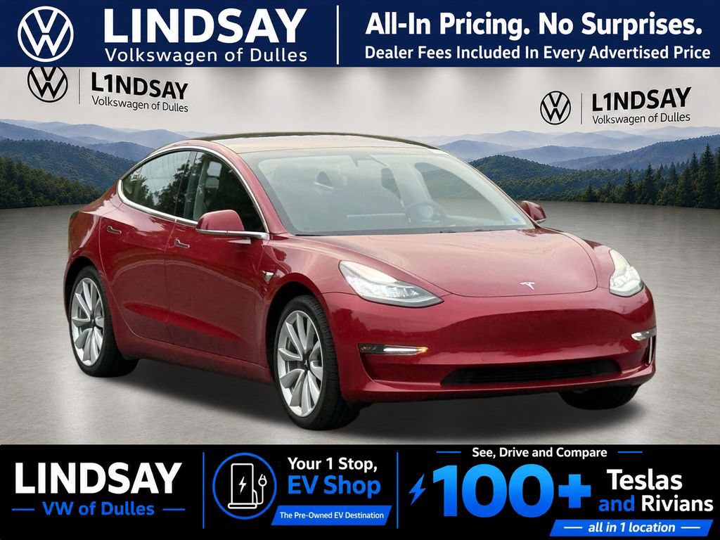 Used 2018 Tesla Model 3 Long Range RWD image 1