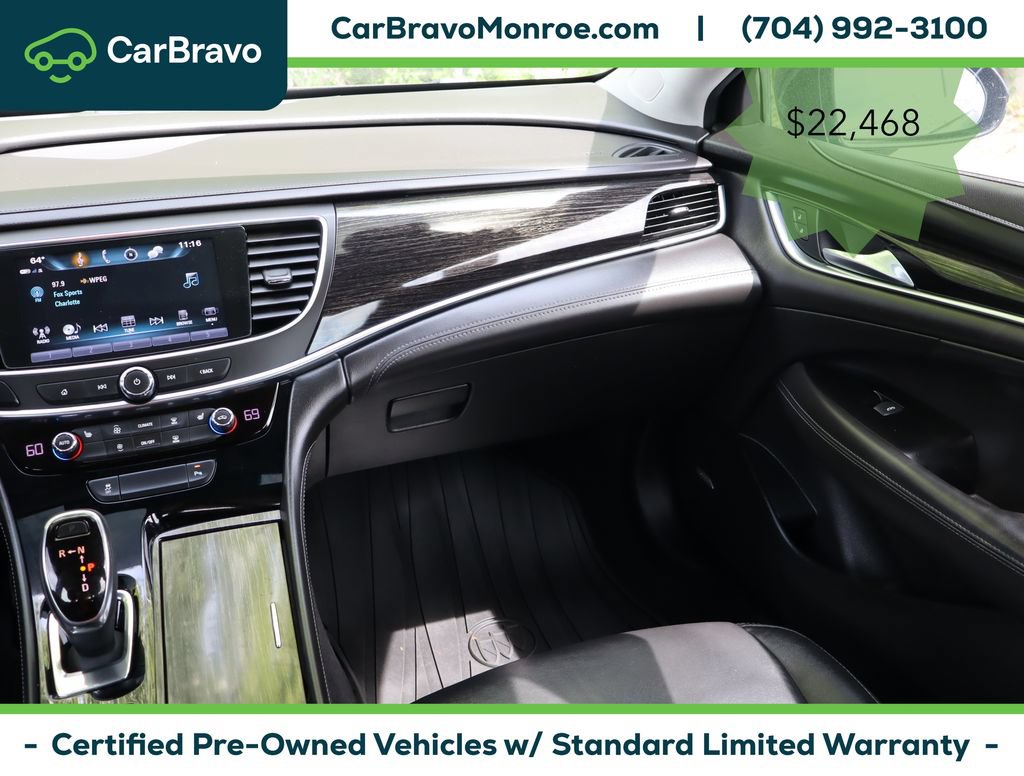 Certified 2019 Buick LaCrosse Essence w/ Sun and Shade Package AWD/4WD image 19