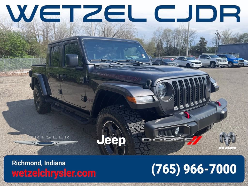 Used 2023 Jeep Gladiator Rubicon w/ LED Lighting Group AWD/4WD image 1