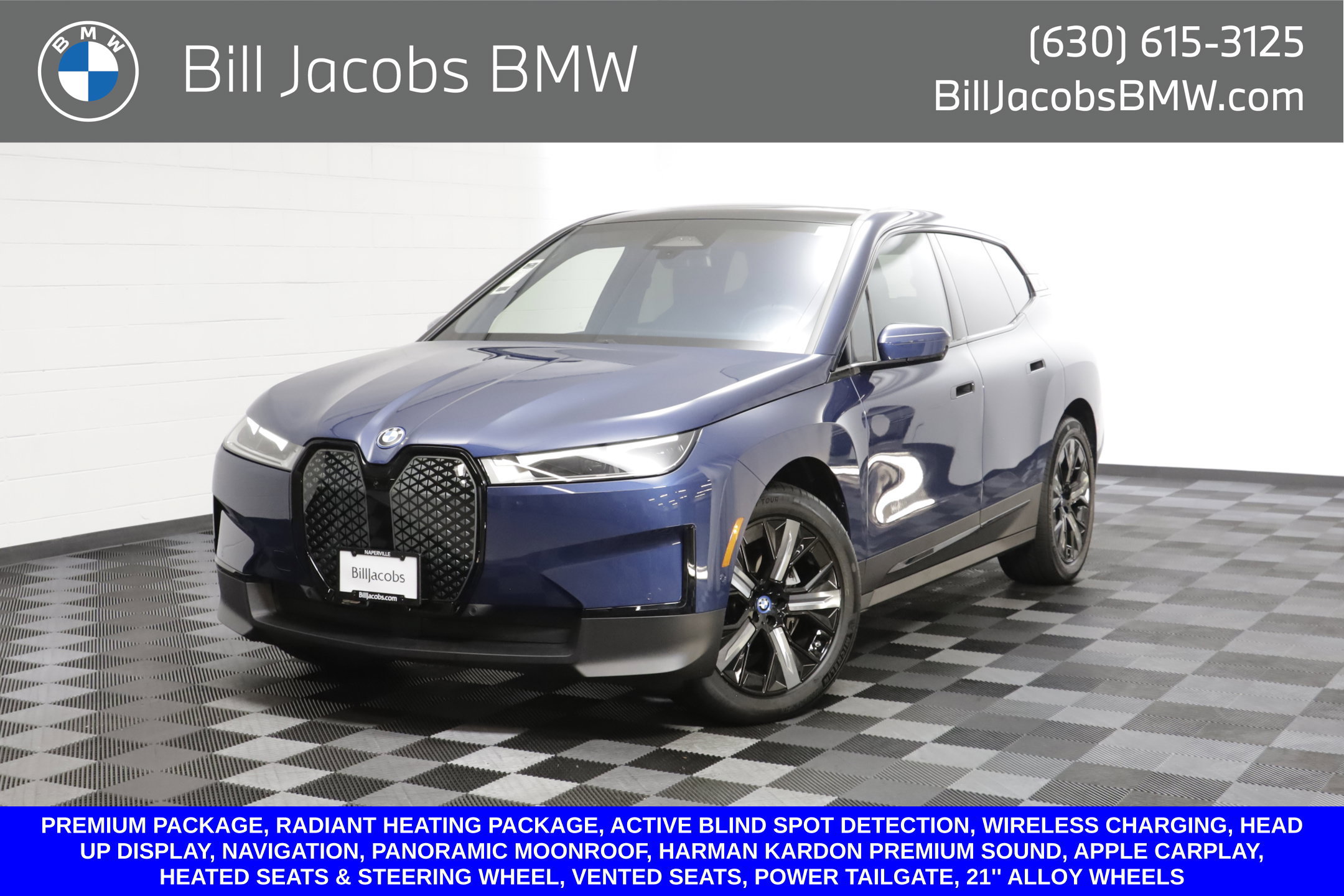 Used 2024 BMW iX xDrive50 w/ Premium Package AWD/4WD image 1