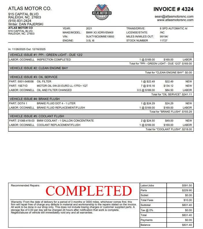 Used 2021 BMW X3 M40i w/ Premium Package AWD/4WD image 38