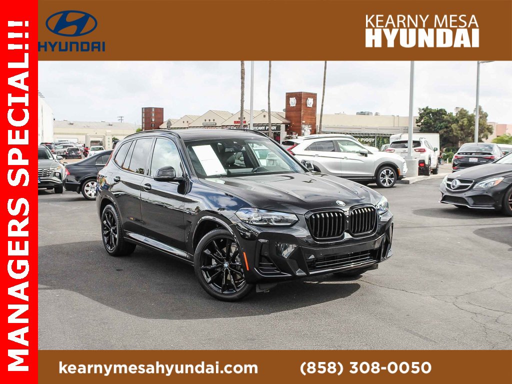 Used 2023 BMW X3 sDrive30i w/ M Sport Package
