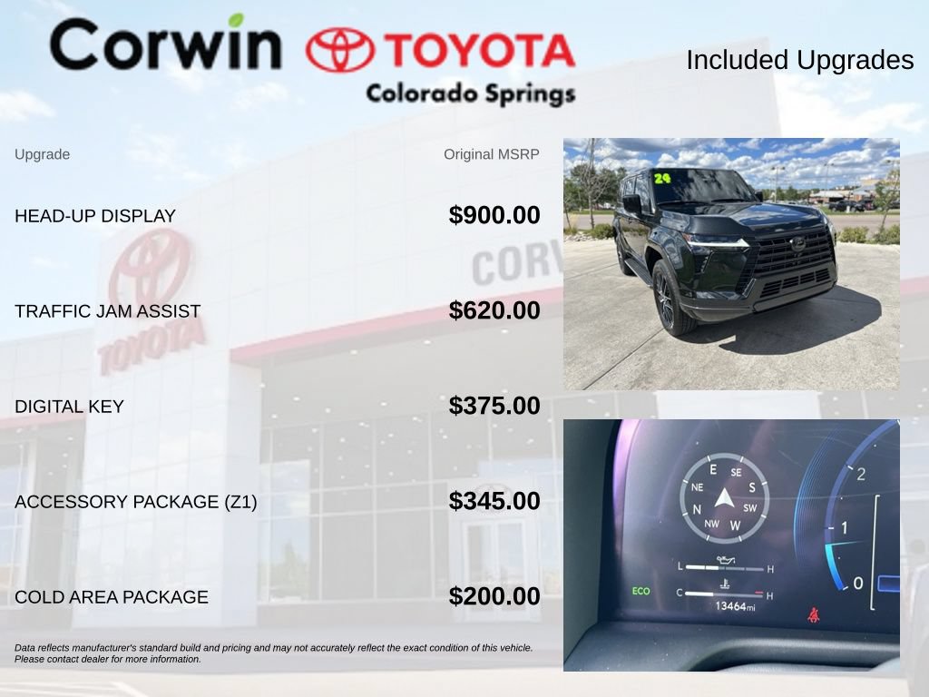 Used 2024 Lexus GX 550 w/ Accessory Package (Z1) AWD/4WD image 4