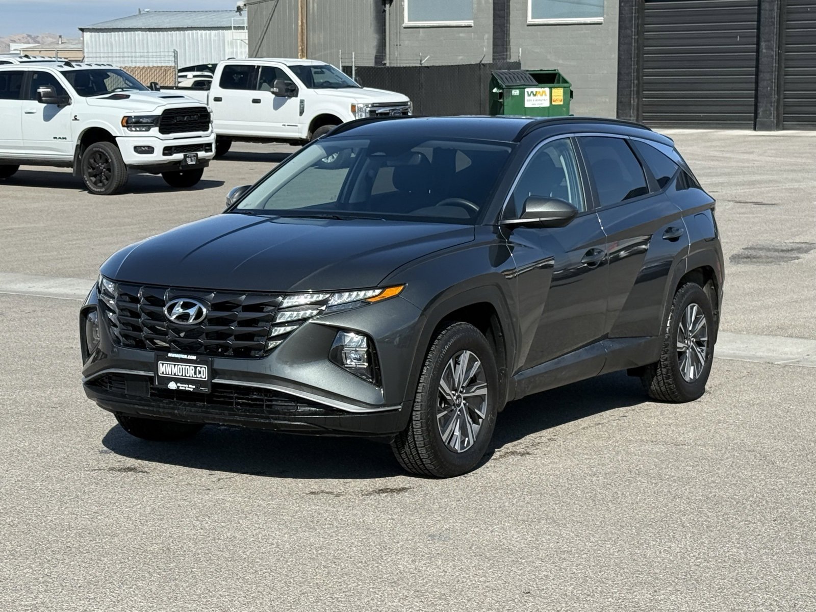 Used 2024 Hyundai Tucson Blue image 1