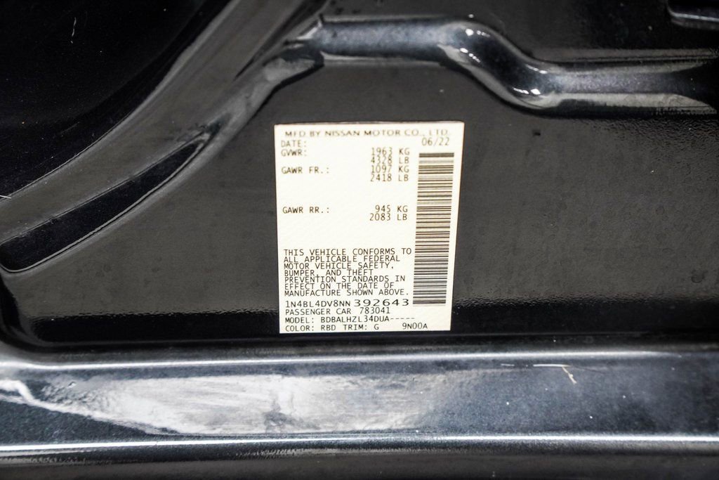 Used 2022 Nissan Altima 2.5 SV FWD image 40