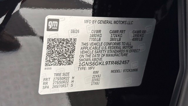 New 2026 Chevrolet Suburban High Country w/ Sun And Tow Package AWD/4WD image 52