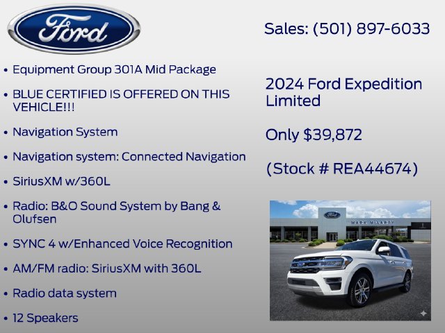 Certified 2024 Ford Expedition Limited RWD image 7