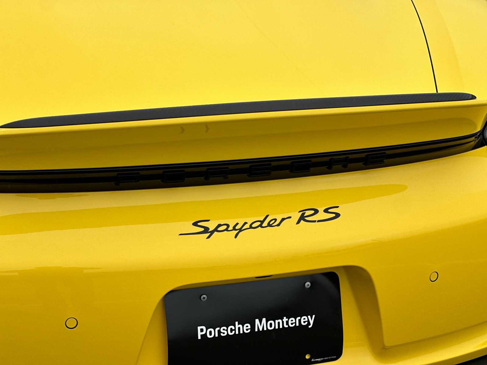 Certified 2024 Porsche 718 Boxster Spyder RS RWD image 24