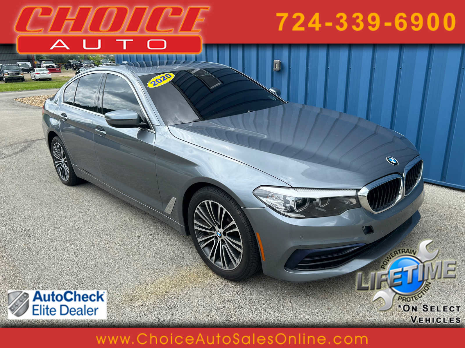 Used 2020 BMW 530i xDrive w/ Convenience Package AWD/4WD image 1