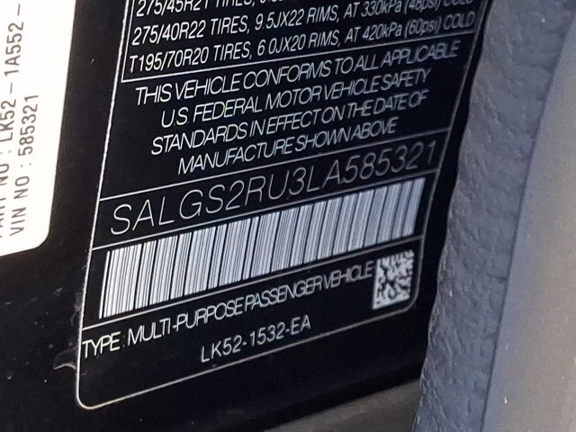 Used 2020 Land Rover Range Rover HSE image 28