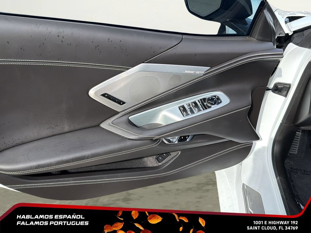 Certified 2023 Chevrolet Corvette Stingray Premium Conv w/ Z51 Performance Package RWD image 13