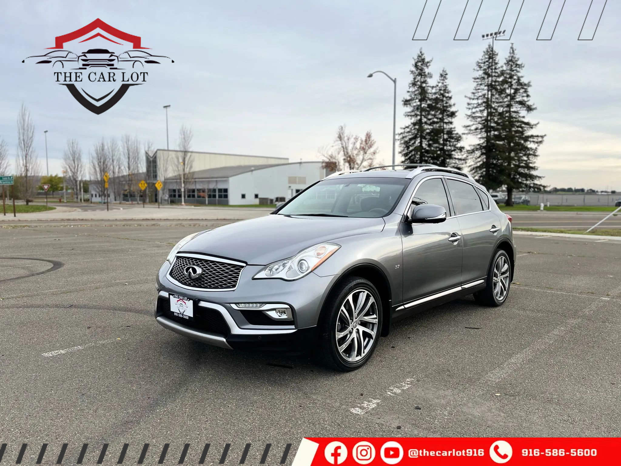 Used 2017 INFINITI QX50 Sport Utility 4D w/ Deluxe Touring Package