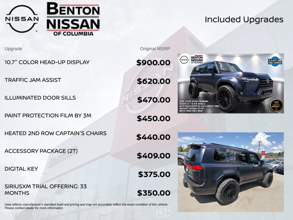 Used 2026 Lexus GX 550 w/ Accessory Package (2T) AWD/4WD image 6