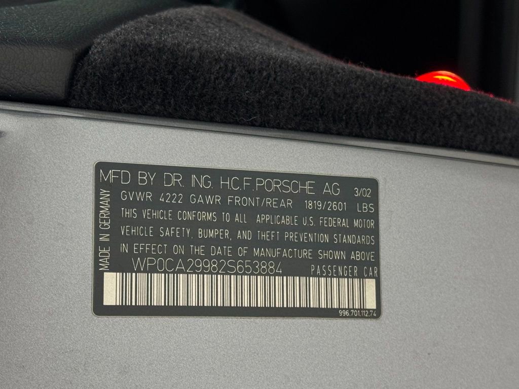 Used 2002 Porsche 911 Cabriolet image 72