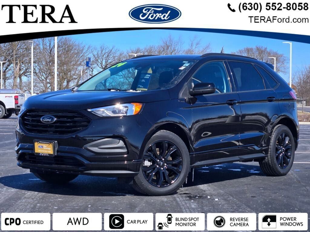 Certified 2024 Ford Edge SE w/ Black Appearance Package 360° Tour