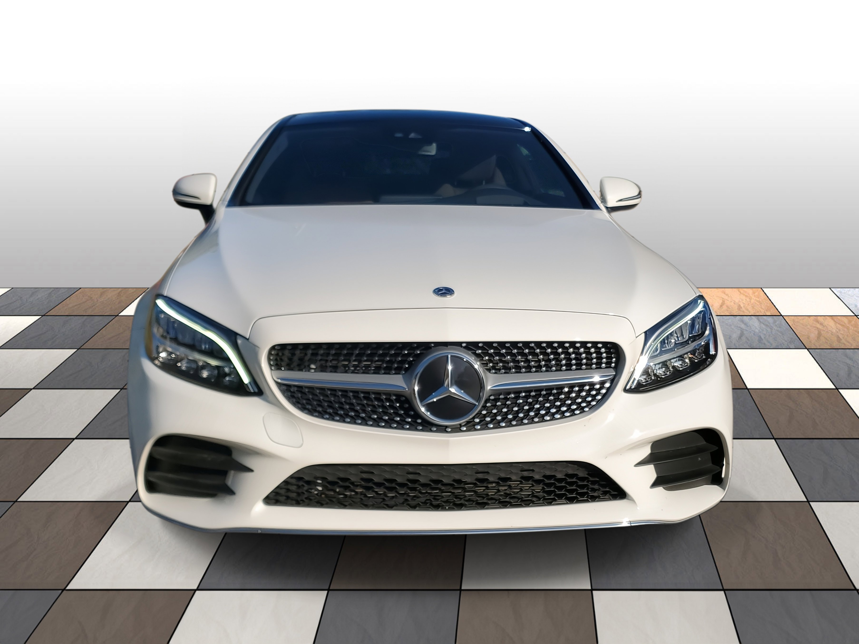 Used 2021 Mercedes-Benz C 300 4MATIC Coupe w/ AMG Line image 2