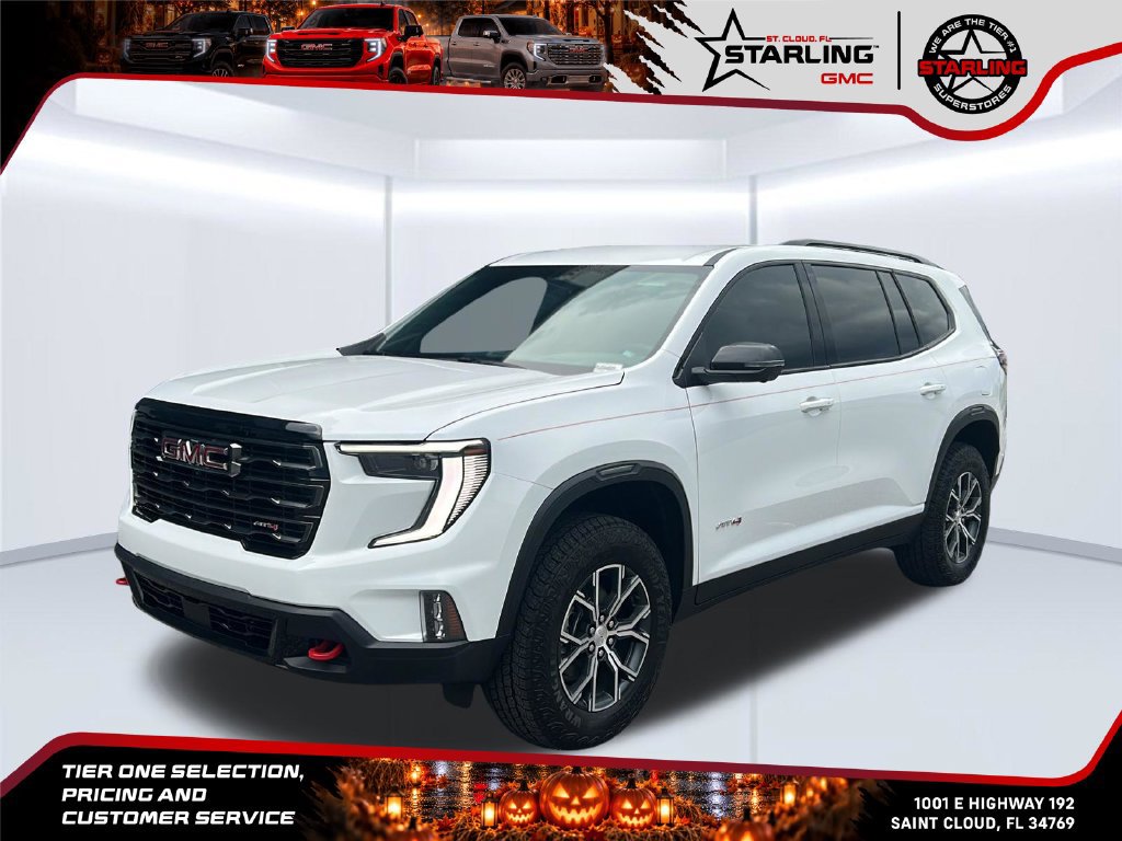 New 2026 GMC Acadia AT4 w/ Luxury Package