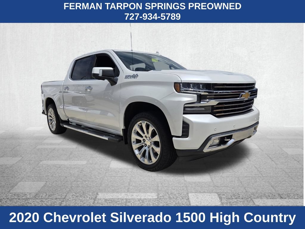 Certified 2020 Chevrolet Silverado 1500 High Country w/ Technology Package