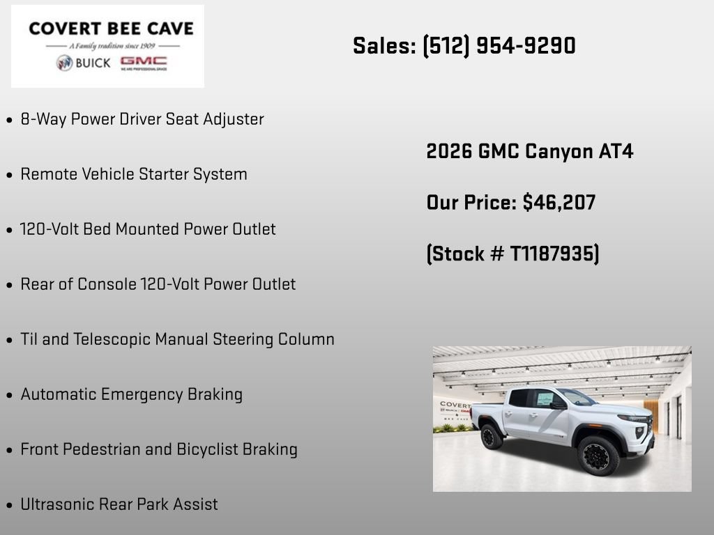 New 2026 GMC Canyon AT4 AWD/4WD image 24