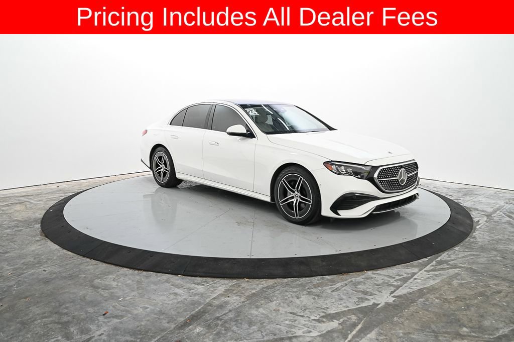 Used 2024 Mercedes-Benz E 350 4MATIC Sedan image 4