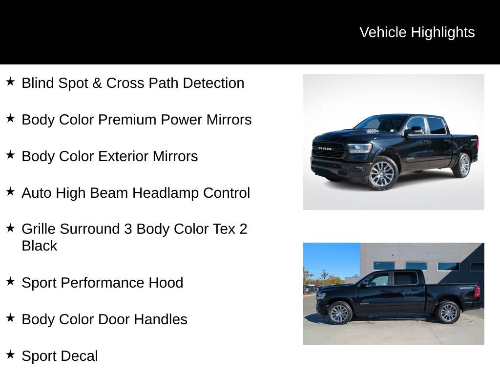 Used 2020 RAM 1500 Laramie w/ Sport Appearance Package image 31