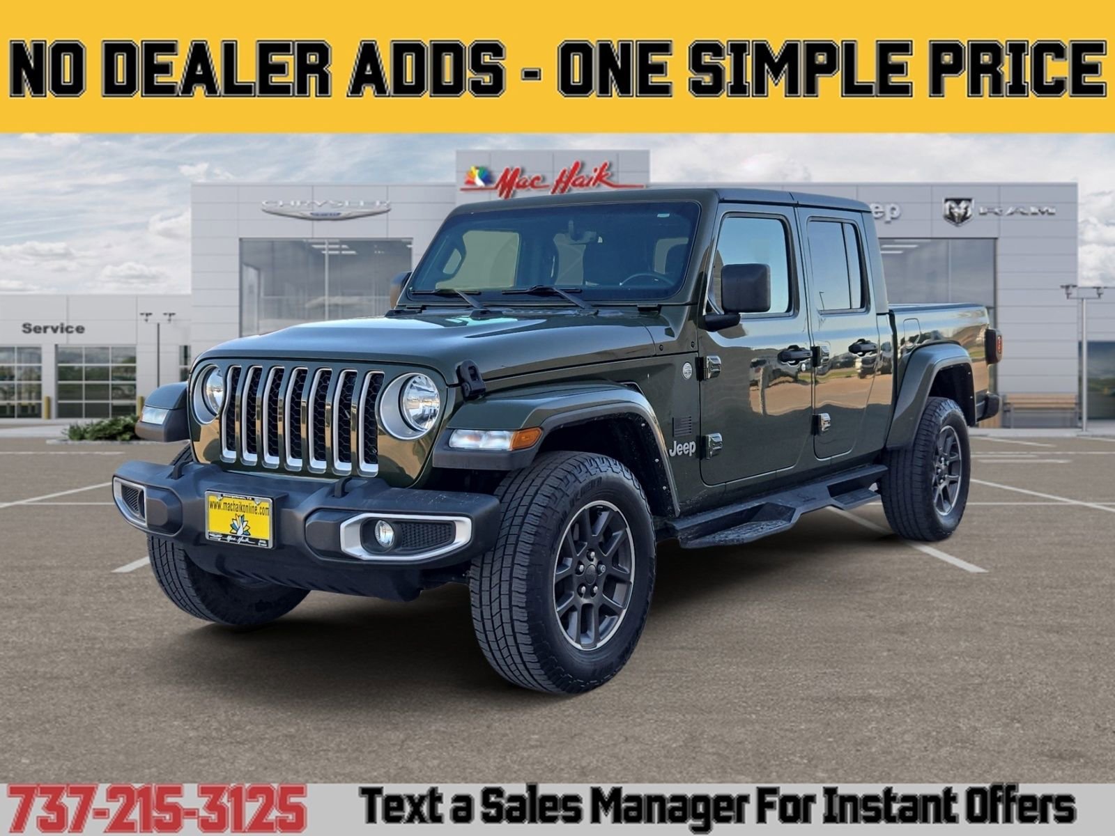 Certified 2022 Jeep Gladiator Overland w/ Cold Weather Group