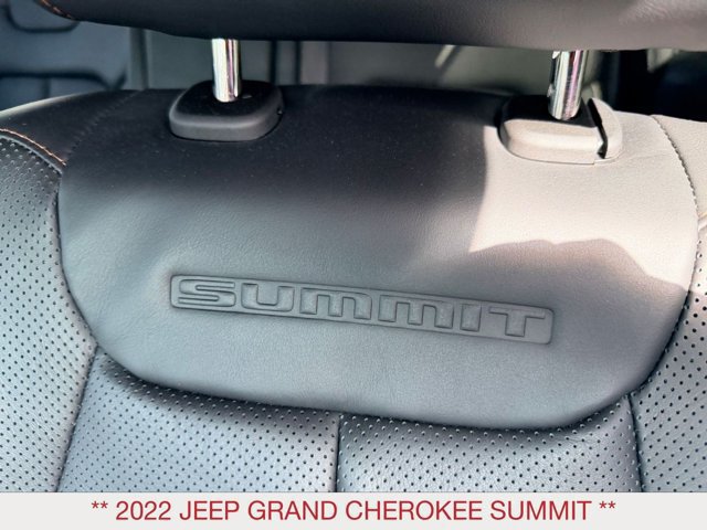 Certified 2022 Jeep Grand Cherokee Summit w/ Adv Protech Group IV AWD/4WD image 13