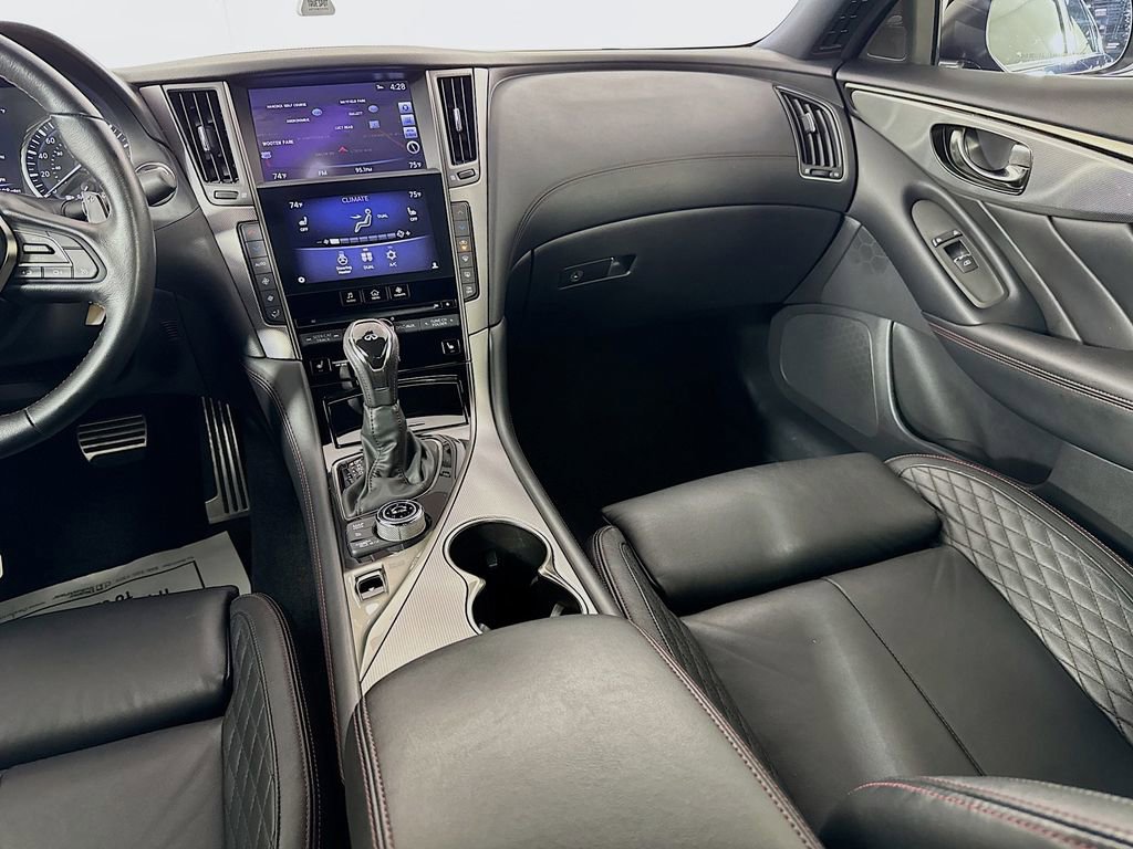 Used 2018 INFINITI Q50 Red Sport 400 RWD image 28