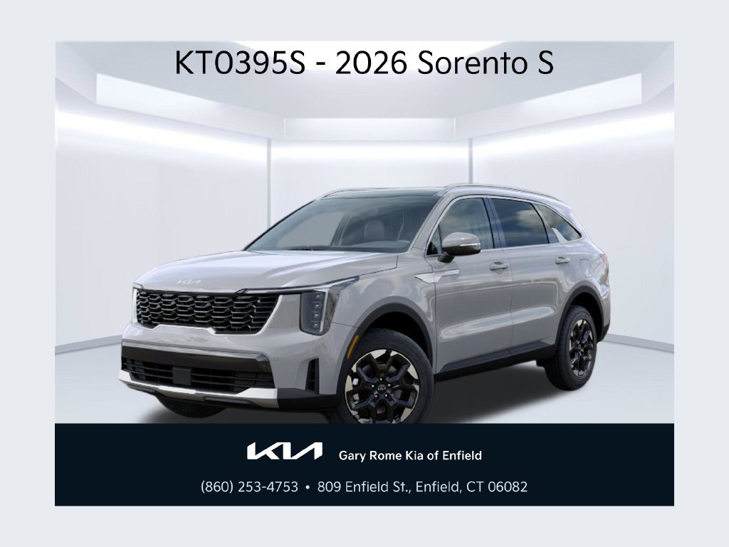 New 2026 Kia Sorento S AWD/4WD 360° Tour