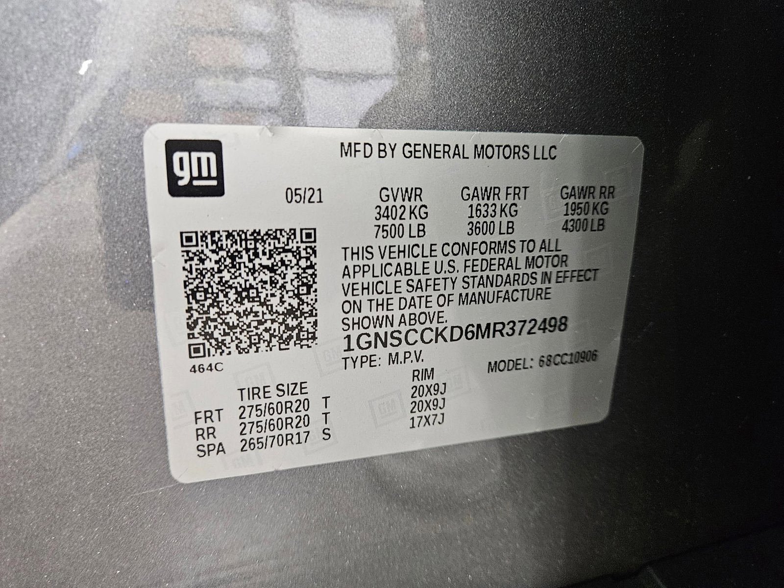 Used 2021 Chevrolet Suburban LT RWD image 31