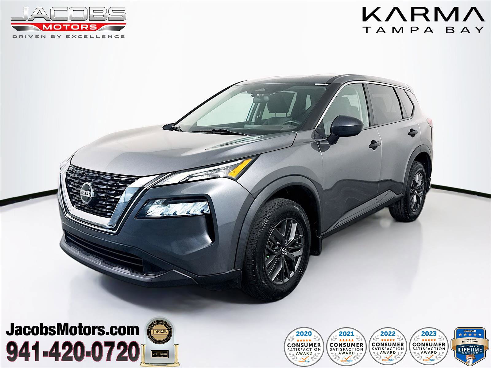 Used 2021 Nissan Rogue S FWD video 1