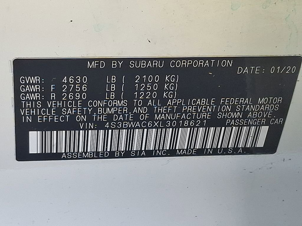 Used 2020 Subaru Legacy Premium image 26