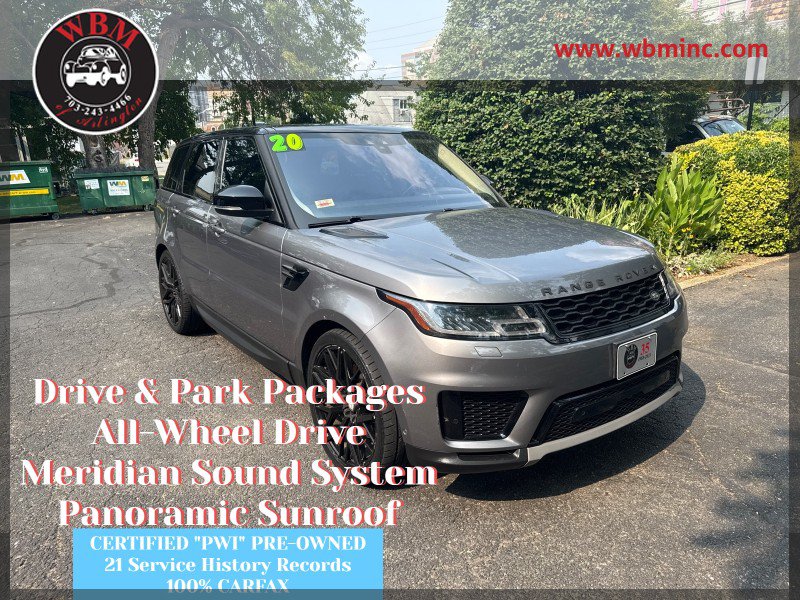 Used 2020 Land Rover Range Rover Sport SE