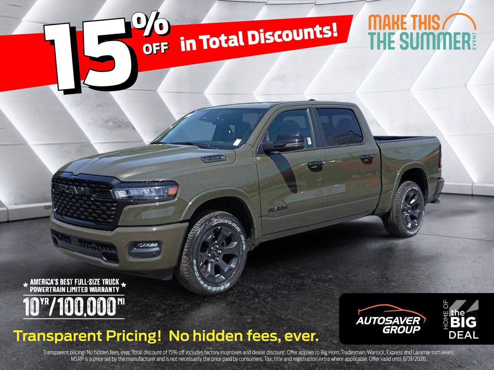 New 2026 RAM 1500 Big Horn w/ Night Edition