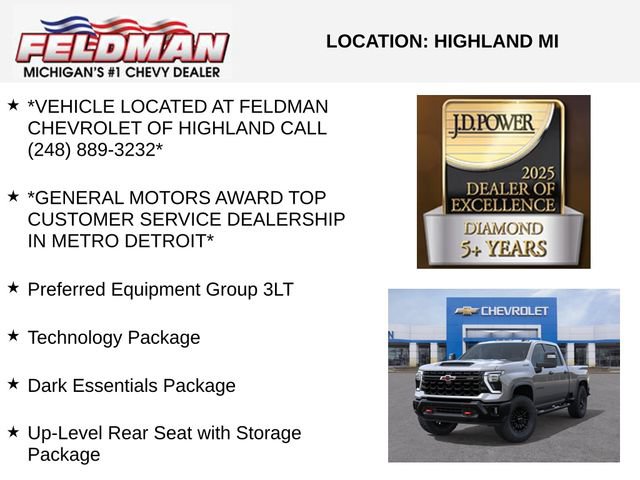 New 2026 Chevrolet Silverado 2500 ZR2 w/ LPO, Dark Essentials Package AWD/4WD image 3