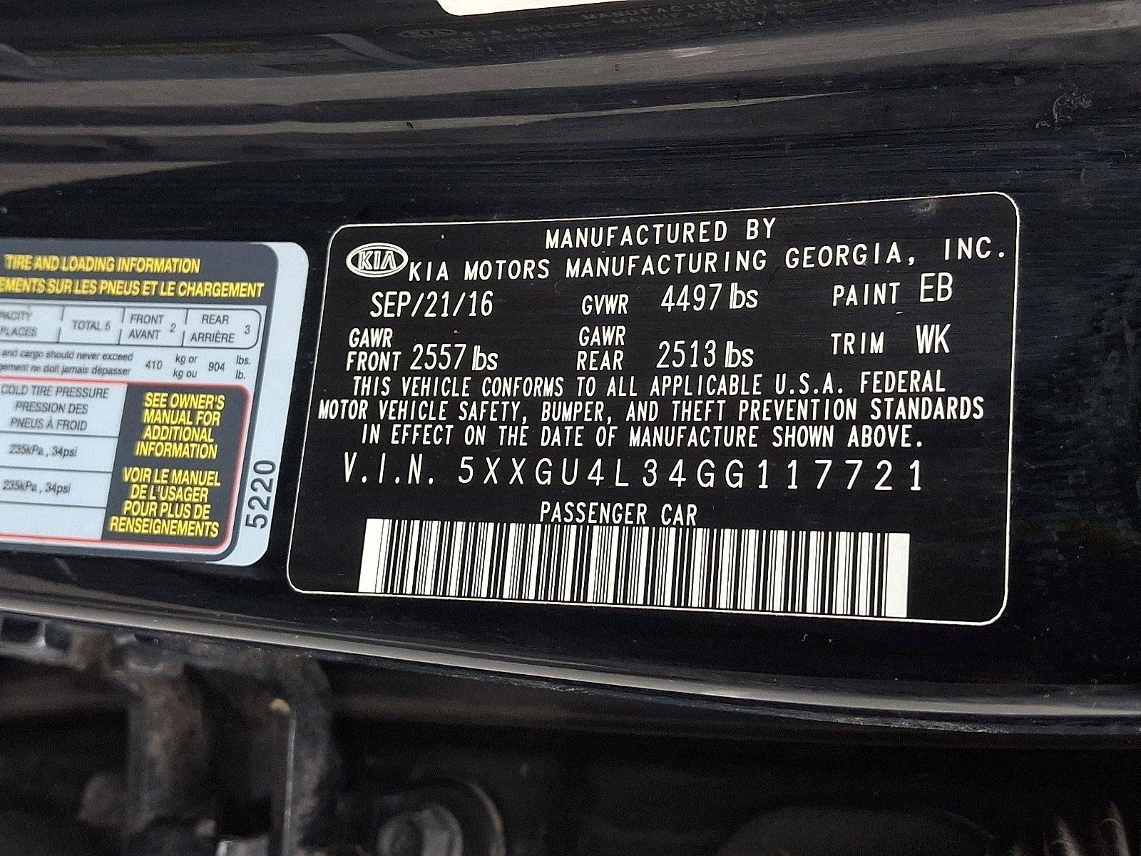 Used 2016 Kia Optima EX image 26