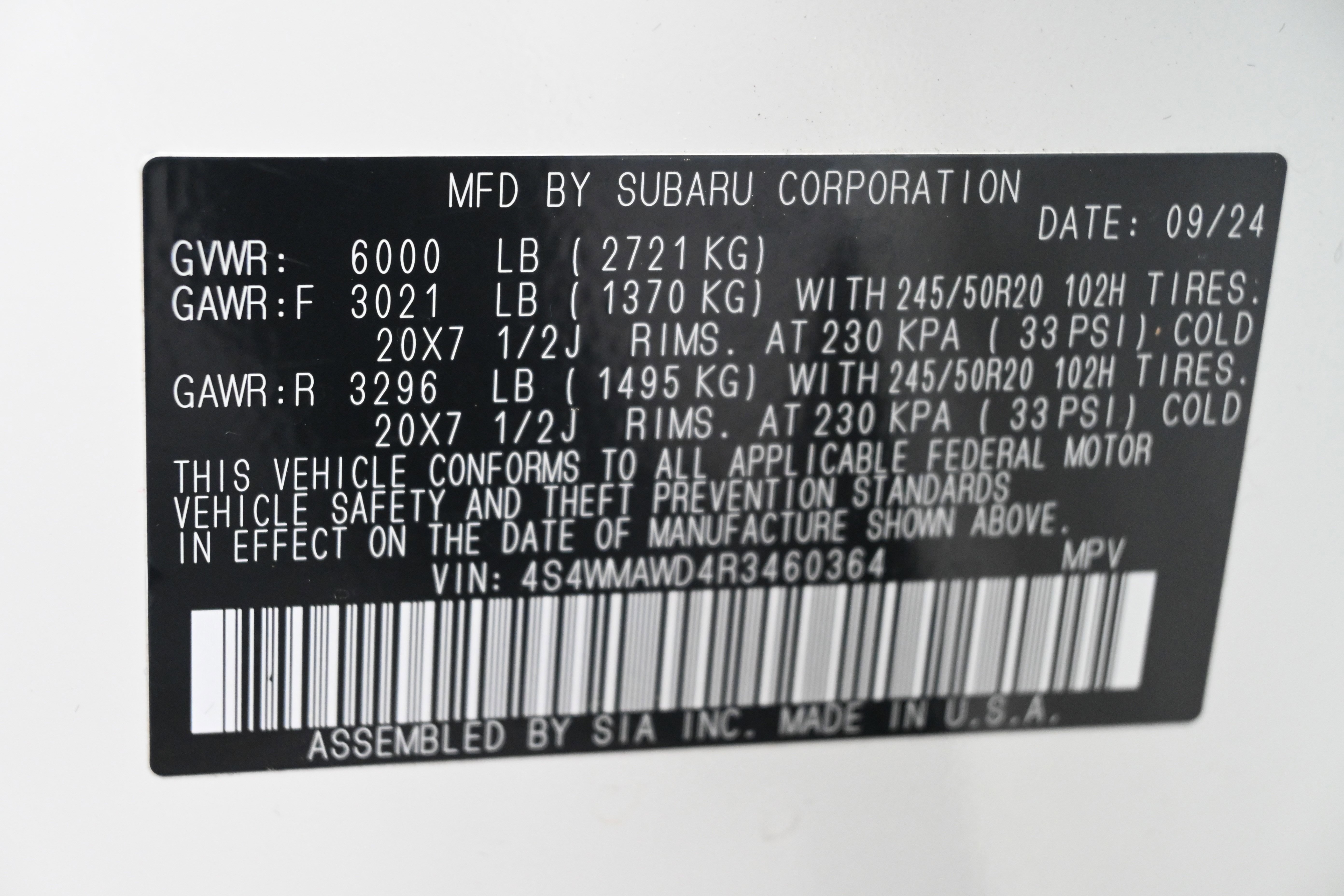 Used 2024 Subaru Ascent Touring w/ Popular Package #2 image 37