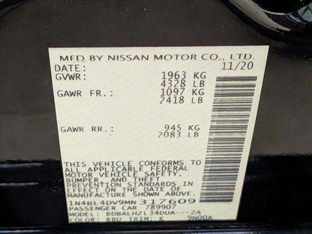 Used 2021 Nissan Altima 2.5 SV FWD image 24
