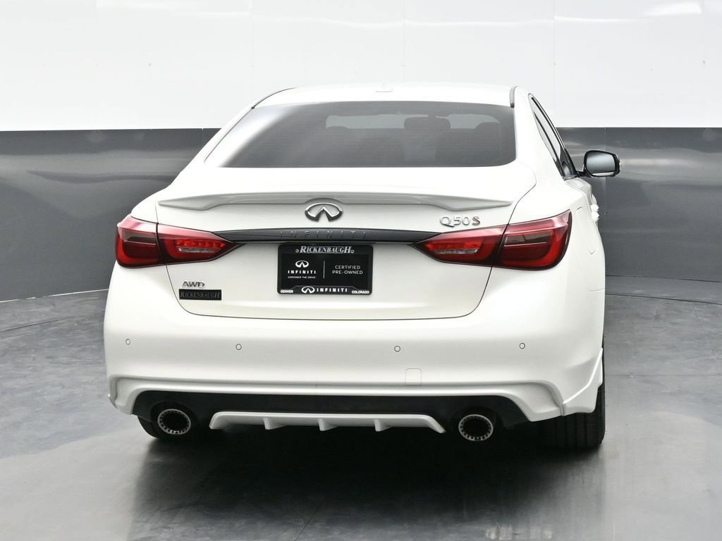 Certified 2023 INFINITI Q50 Red Sport 400 w/ Cargo Package AWD/4WD image 6