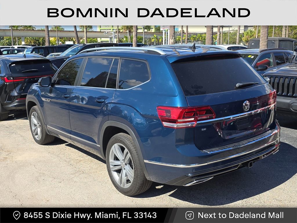 Used 2019 Volkswagen Atlas SE w/ Panoramic Sunroof Package image 3