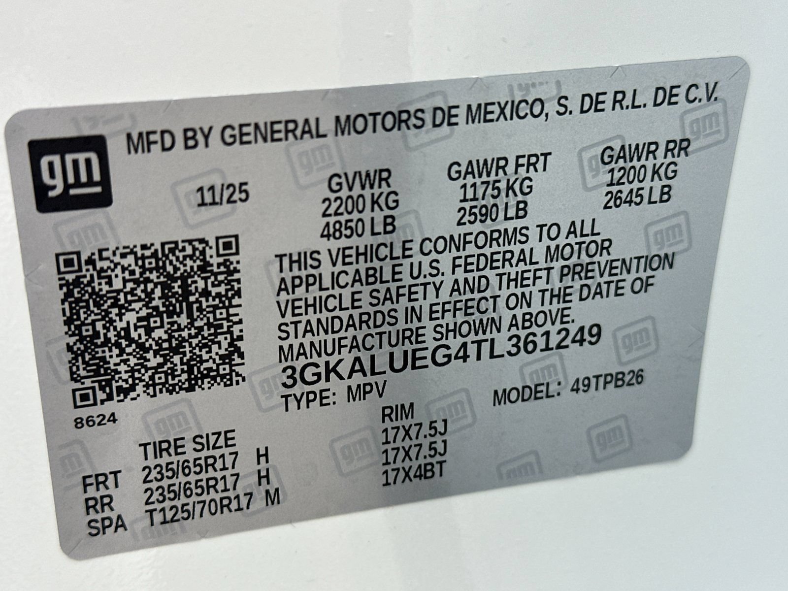 New 2026 GMC Terrain Elevation w/ Technology Package II AWD/4WD image 28