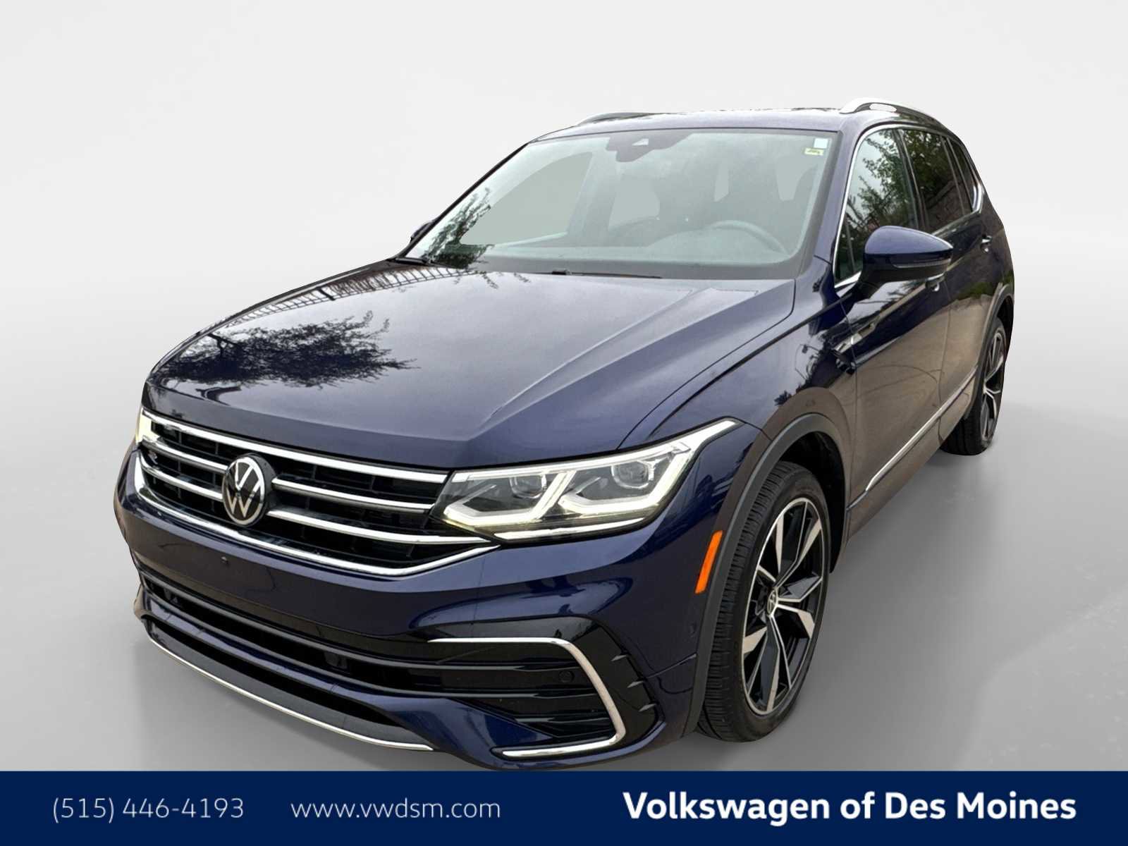 Used 2022 Volkswagen Tiguan SEL R-Line
