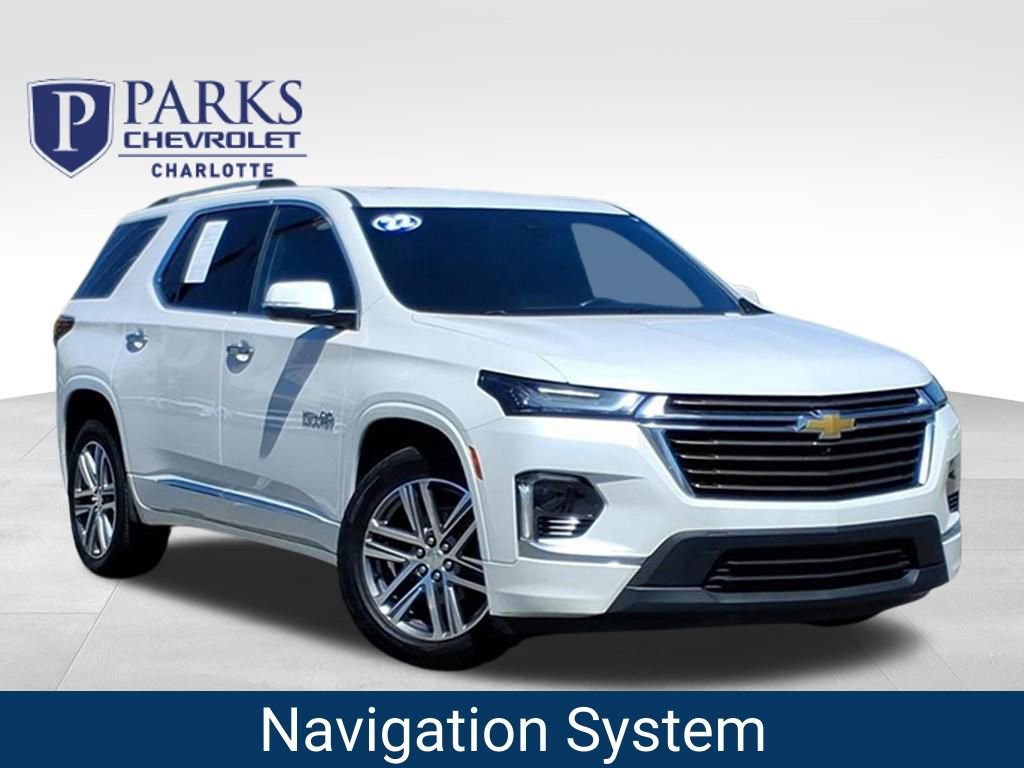 Certified 2022 Chevrolet Traverse High Country w/ LPO, Floor Liner Package FWD image 1