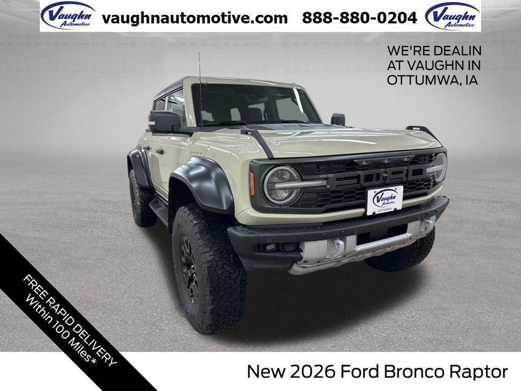 New 2026 Ford Bronco Raptor AWD/4WD 360° Tour
