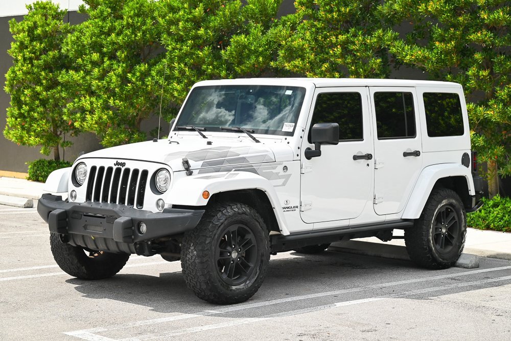 Used 2017 Jeep Wrangler Unlimited Sahara