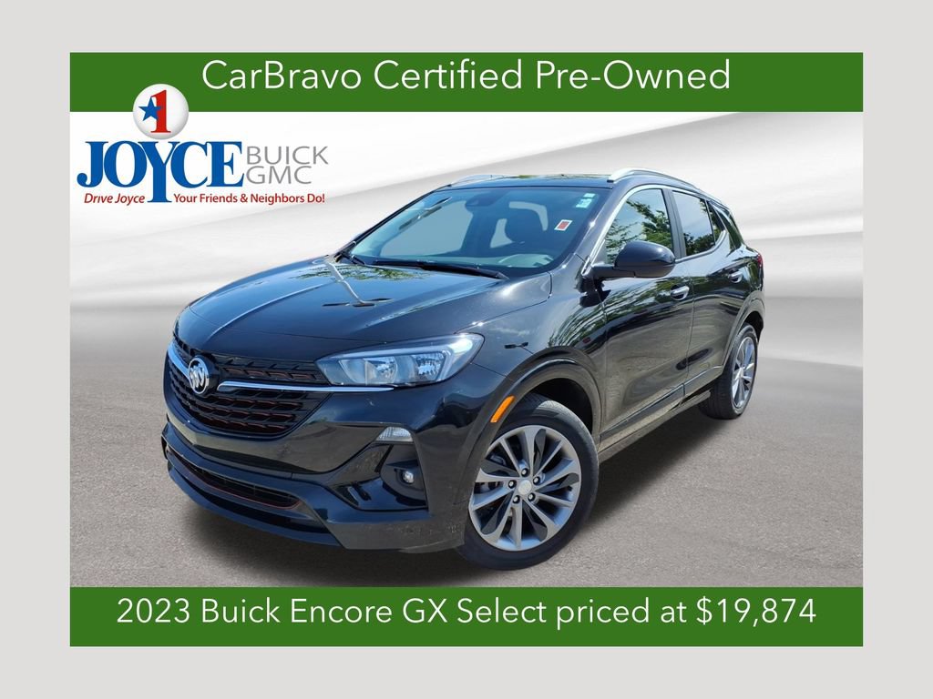 Certified 2023 Buick Encore GX Select w/ Sport Touring Package