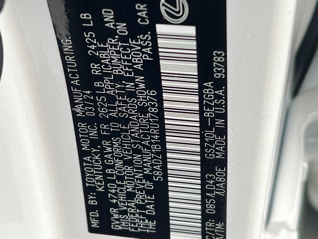 Certified 2024 Lexus ES 350 w/ Premium Package image 27