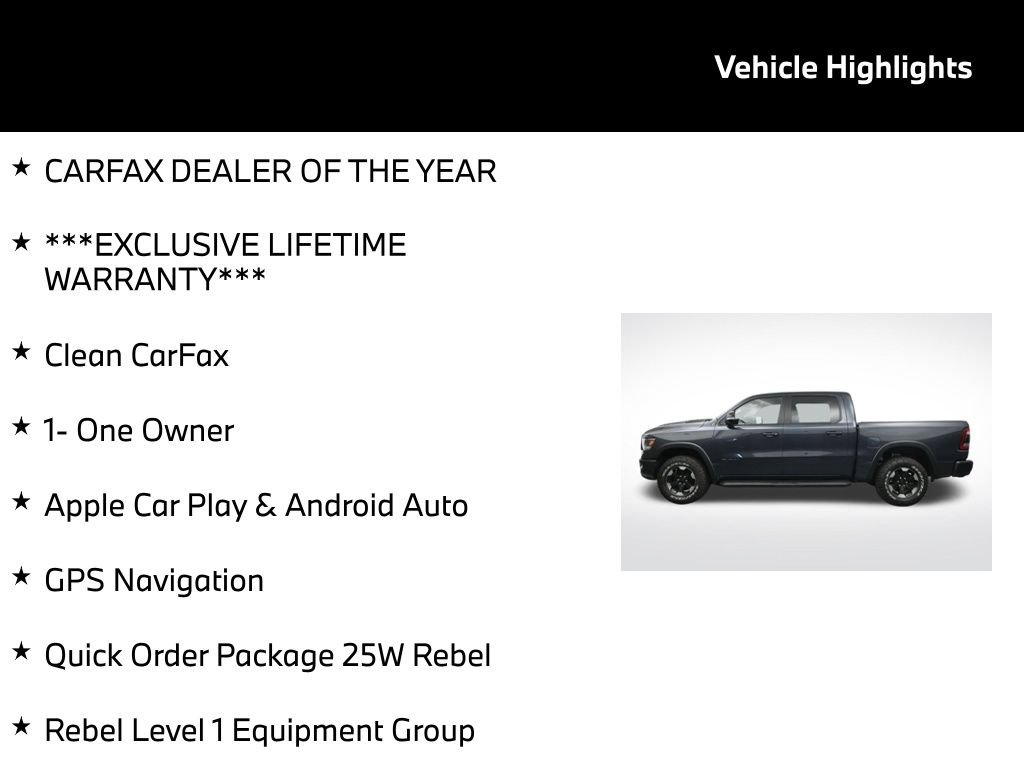 Used 2021 RAM 1500 Rebel w/ Rebel Level 1 Equipment Group AWD/4WD image 5